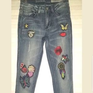 New jeans, indigo rein, size 2 Junior, Denim.